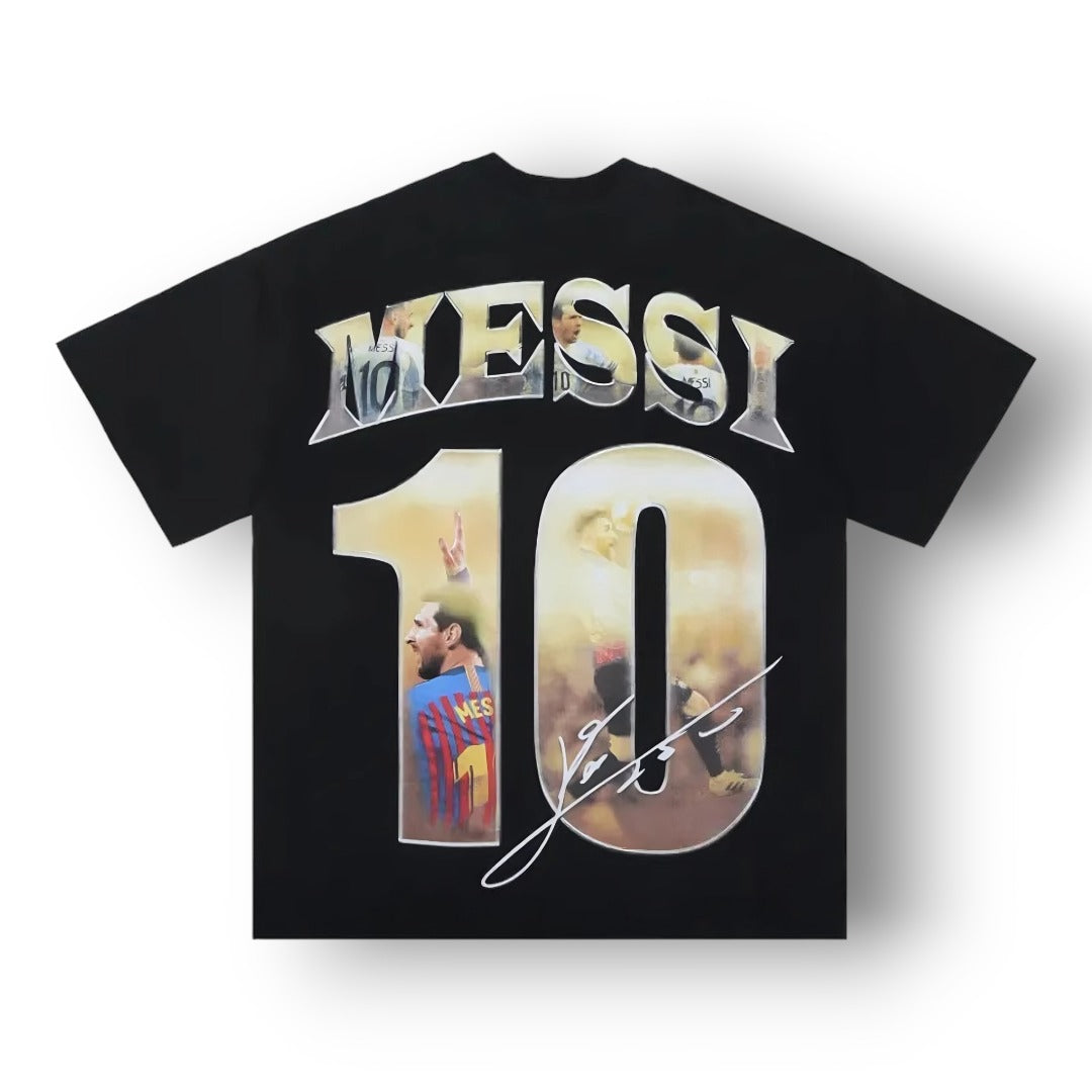 MESSI 10 ''BLACK'' T-SHIRT