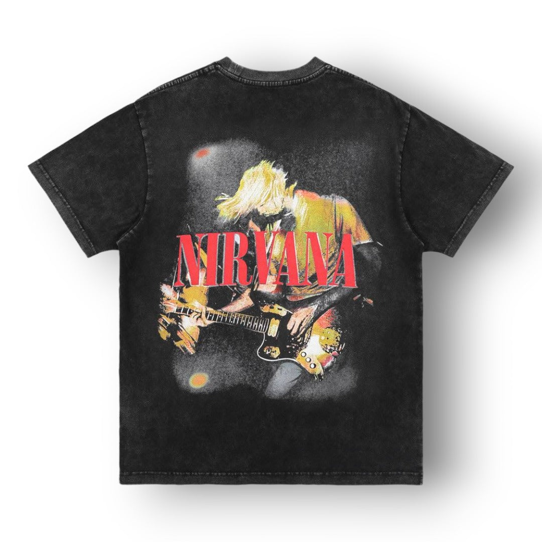 NIRVANA UTERO ''BLACK'' T-SHIRT