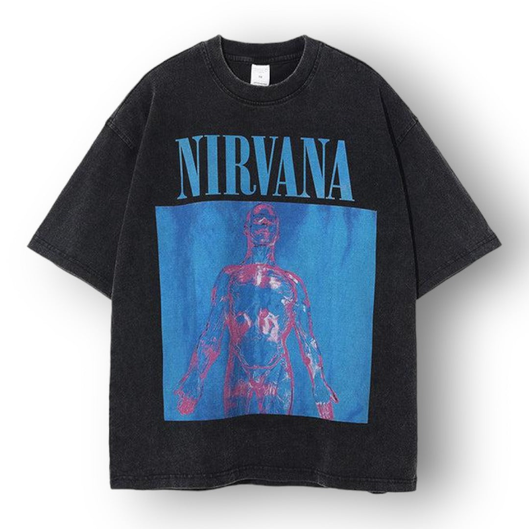 NIRVANA ''BLUE PRINT'' T-SHIRT