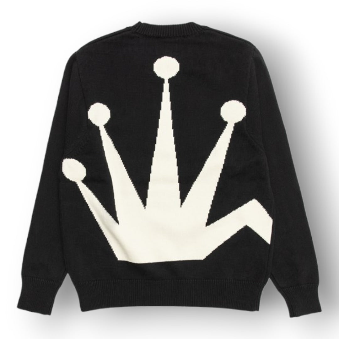 STUSY CROWN ''BLACK'' SWEATER