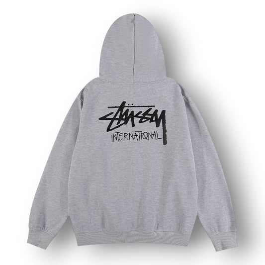 STUSY INTERNATIONAL ''GREY'' HOODIE