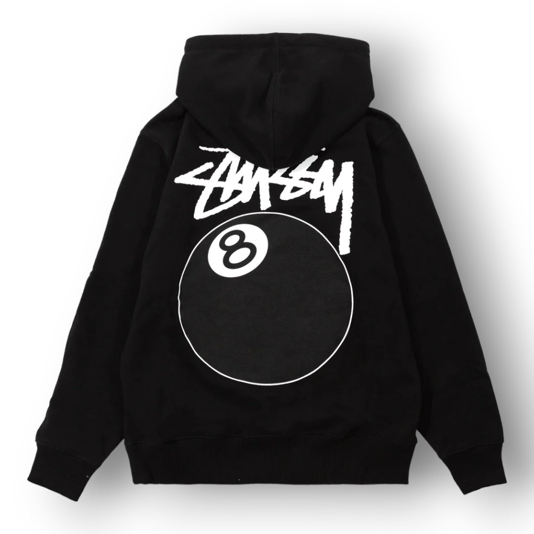 STUSY 8 BALL ''BLACK'' HOODIE – Baltic Wear | Sneakers & Clothing