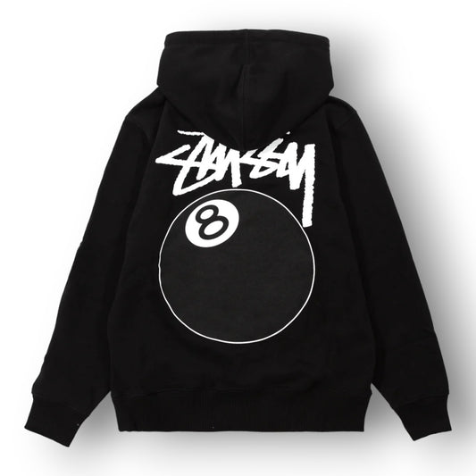 STUSY 8 BALL ''BLACK'' HOODIE