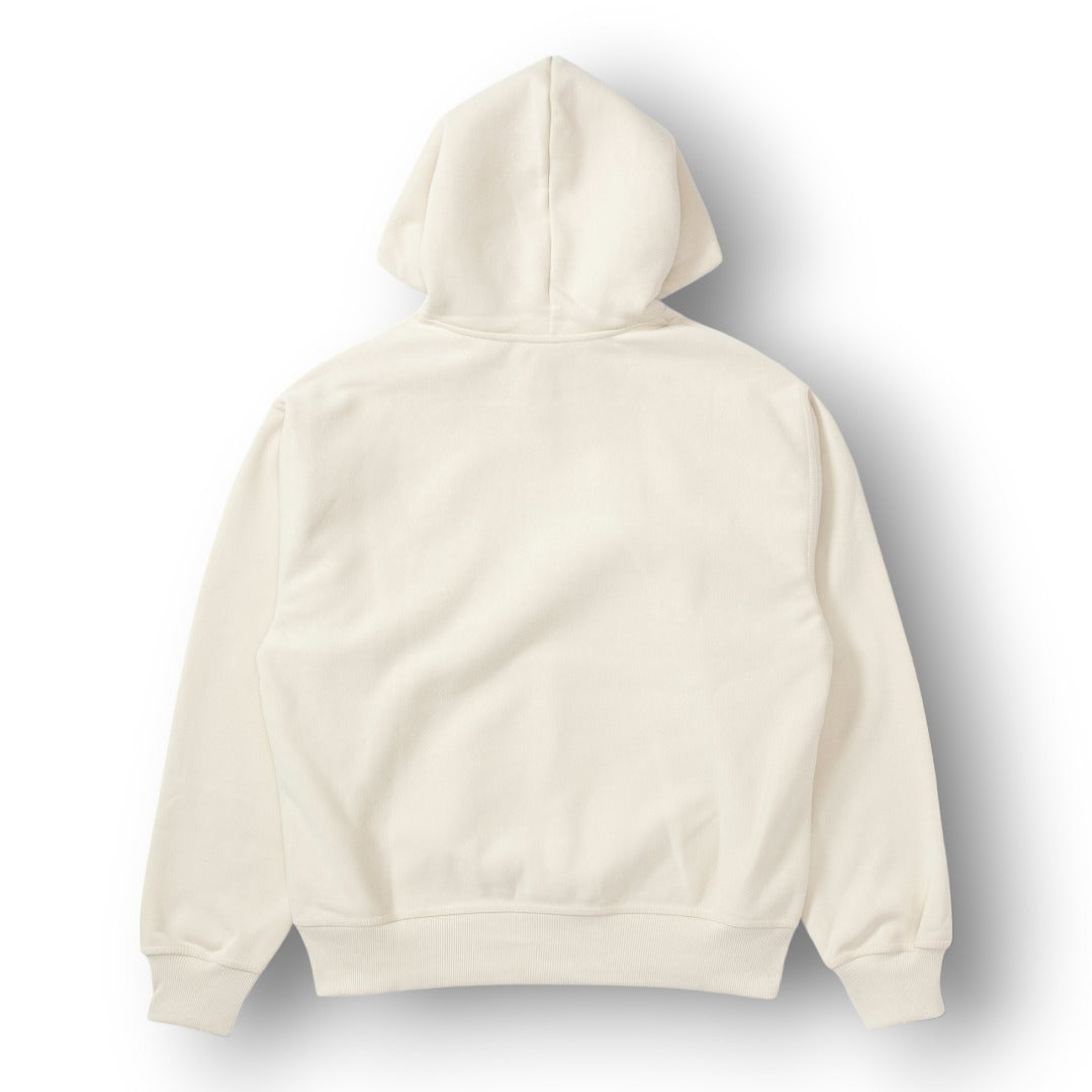 STUSY SMALL BASIC LOGO ''CREAM'' HOODIE