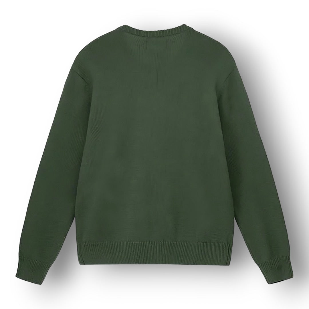 STUSY KNIT SWEATER ''GREEN''