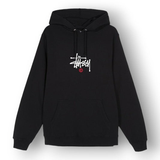 STUSY INTR ''BLACK'' HOODIE