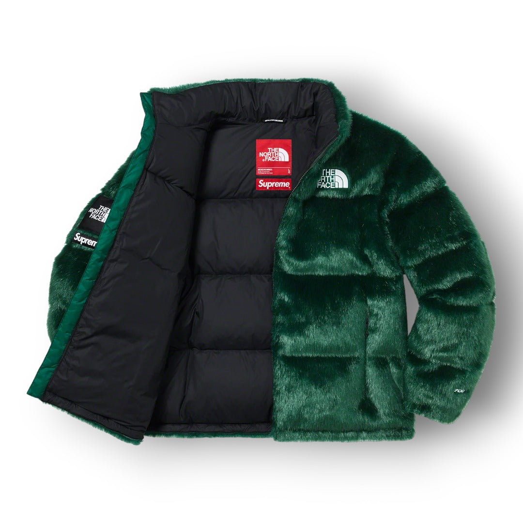 TNX X SUPER FUR PUFFER ''GREEN''