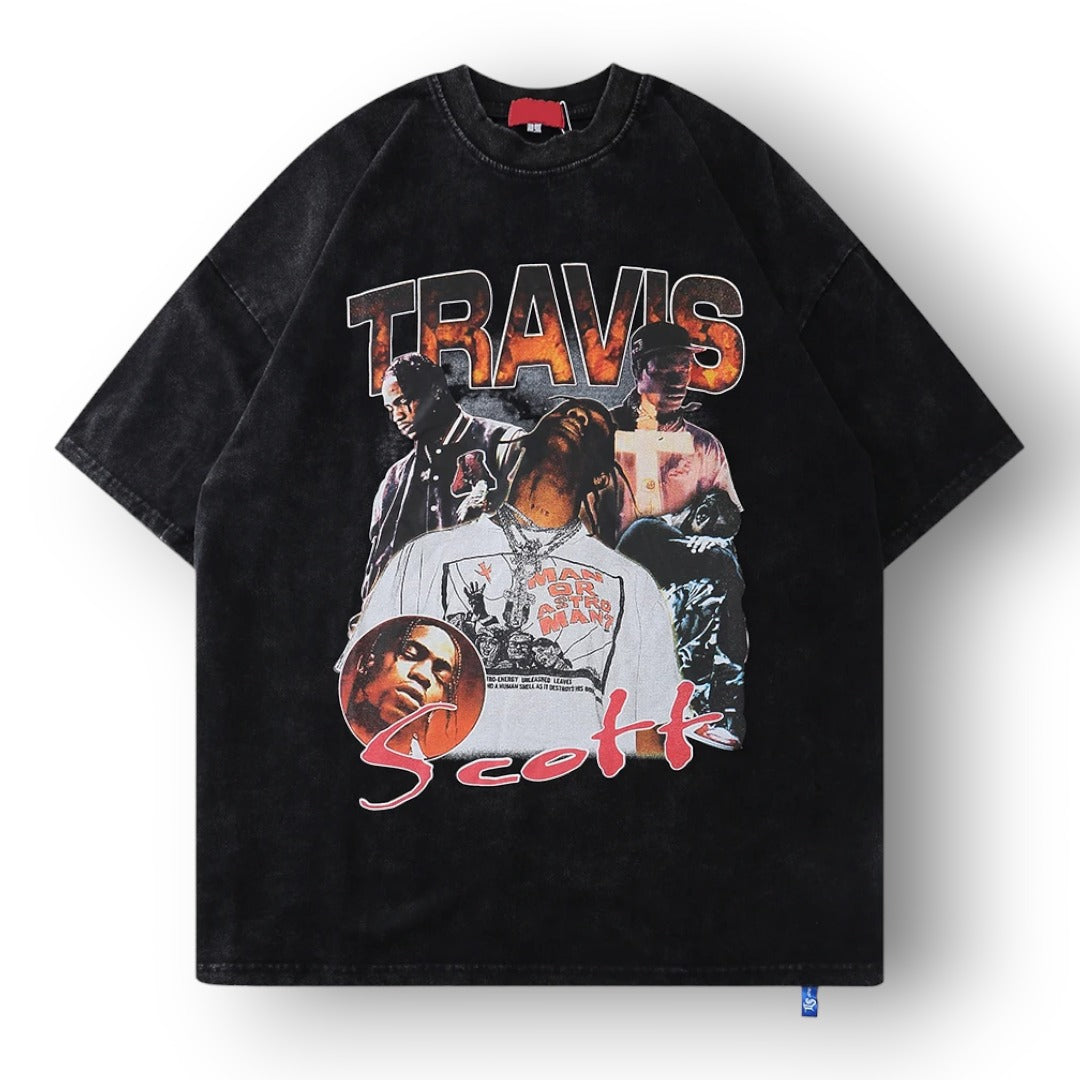 TRAVIS ''BLACK'' T-SHIRT